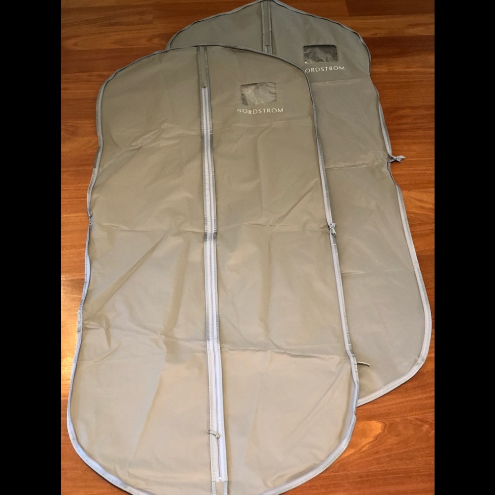 2 long Nordstrom garment bag